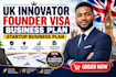 write uk innovator founder visa business plan startup business plan