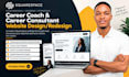 build squarespace career coach website design career consultant website redesign