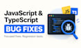 fix one small javascript or typescript bug with regression tests
