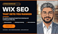 be your wix SEO expert and optimize the website
