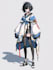 create japanese anime style illustration characters