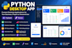 develop a custom python desktop application with gui