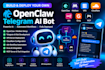 openclaw telegram ai bot moltbot vps server cloudflare n8n workflow groq bot mcp