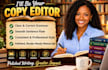 copyedit, proofread your manuscript line edit novel proofreading nonfiction book