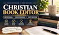 christian book editor devotional book proofreading and copy editing