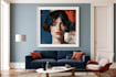 create a custom abstract portrait illustration