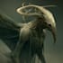 create dark art illustration or horror creature concept