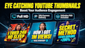 design eye catching youtube thumbnails