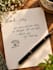 write cards, thank you notes, invitation card or custom note