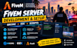 develop, setup and configure your fivem server with qbcore or esx