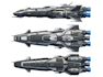 design spaceship, sci fi illustration and sci fi art