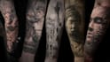create an amazing realistic tattoo design
