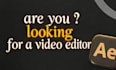 do professional reels video editing under budget