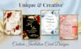 make luxurious invitation cards designs