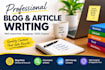 write engaging blog posts and articles
