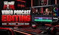 edit your video podcast and create social media clips