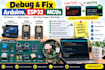 troubleshoot debug fix arduino esp32 avr code and projects