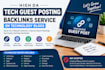 do  tech guest posting backlinks service on technology blogs