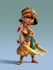 do 2d game character illustration