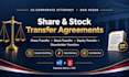 draft a legally binding share transfer agreement