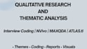 do qualitative research, thematic analysis, proposals, nvivo interview coding