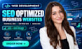 develop and SEO optimize your business website for growth