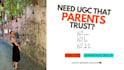erstelle mama ugc, dem eltern wirklich vertrauen
