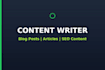 write SEO friendly blog posts and articles