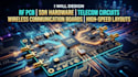 design GSM lte rf pcb, sdr hardware, telecom rf circuits, wireless communication