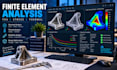 finite element analysis, cfd simulation and 3d modeling