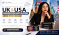 be your paralegal for uk and USA immigration application and processes