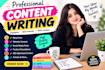 seo article writing, and be your blog post writer