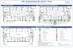 design fire evacuation plan, escape route map and fire safety plan