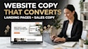 write persuasive website and landing page copy that converts