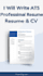 design professional ats friendly CV and resume