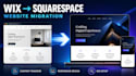 migrate wix to squarespace with a professional SEO friendly website setup
