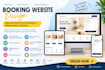 build booking website design appointment scheduling reservation business