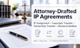 draft a legal copyright and IP assignment agreement