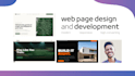 design and develop a responsive landing page