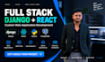 be your full stack developer for django and react website development