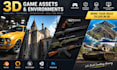create high quality 3d game assets and hard surface models