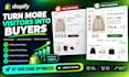shopify store optimization and increase conversion rate
