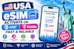 activate USA esim on at,t and t mobile fast