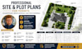 draw site plan plot plan permit drawings zoning approval site layout