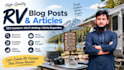 write SEO rv blog posts and articles with eeat content