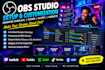 setup animated obs overlays scenes alerts and widgets for your stream