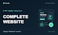 build a complete business website with design backend and deployment
