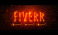 create an epic fire animation in viking style