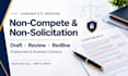 draft a state specific USA non compete and non solicitation agreement