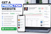 develop prediction market website polymarket clone kalshi app and ai dashboard